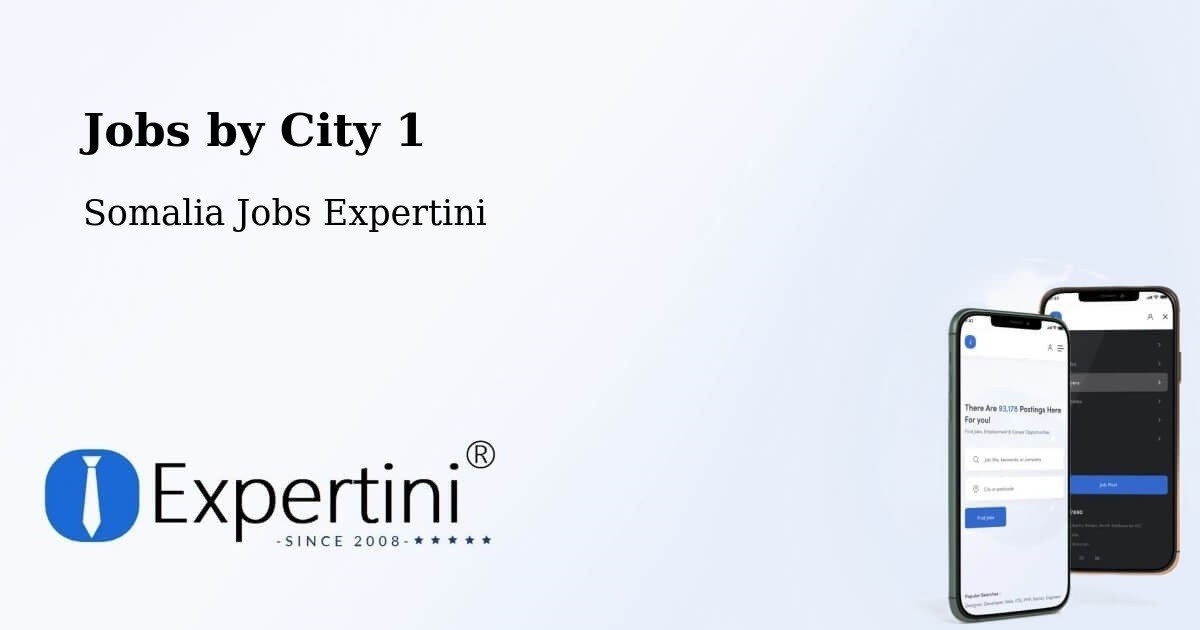 City Jobs in Somalia - Expertini